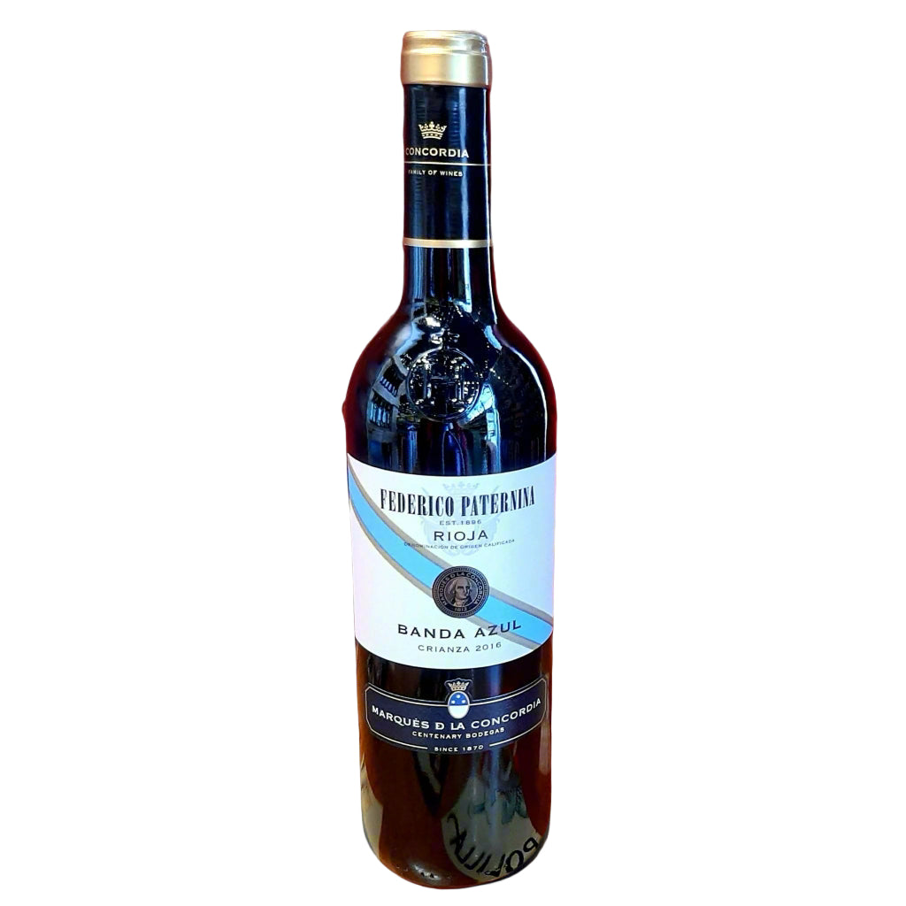 2016 FEDERICO PATERNINA, BANDA AZUL, CRIANZA, RIOJA, SPAIN-Happy Wine Calle Ocho