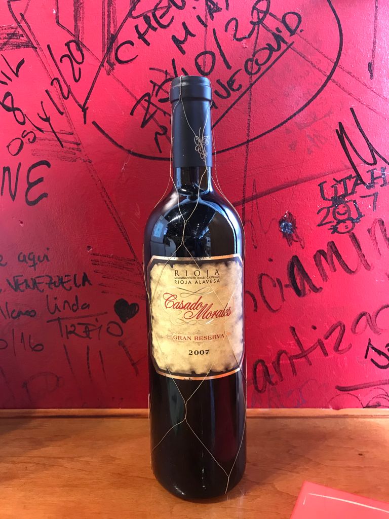 2012 CASADO MORALES, GRAN RESERVA, RIOJA, SPAIN-Happy Wine Calle Ocho