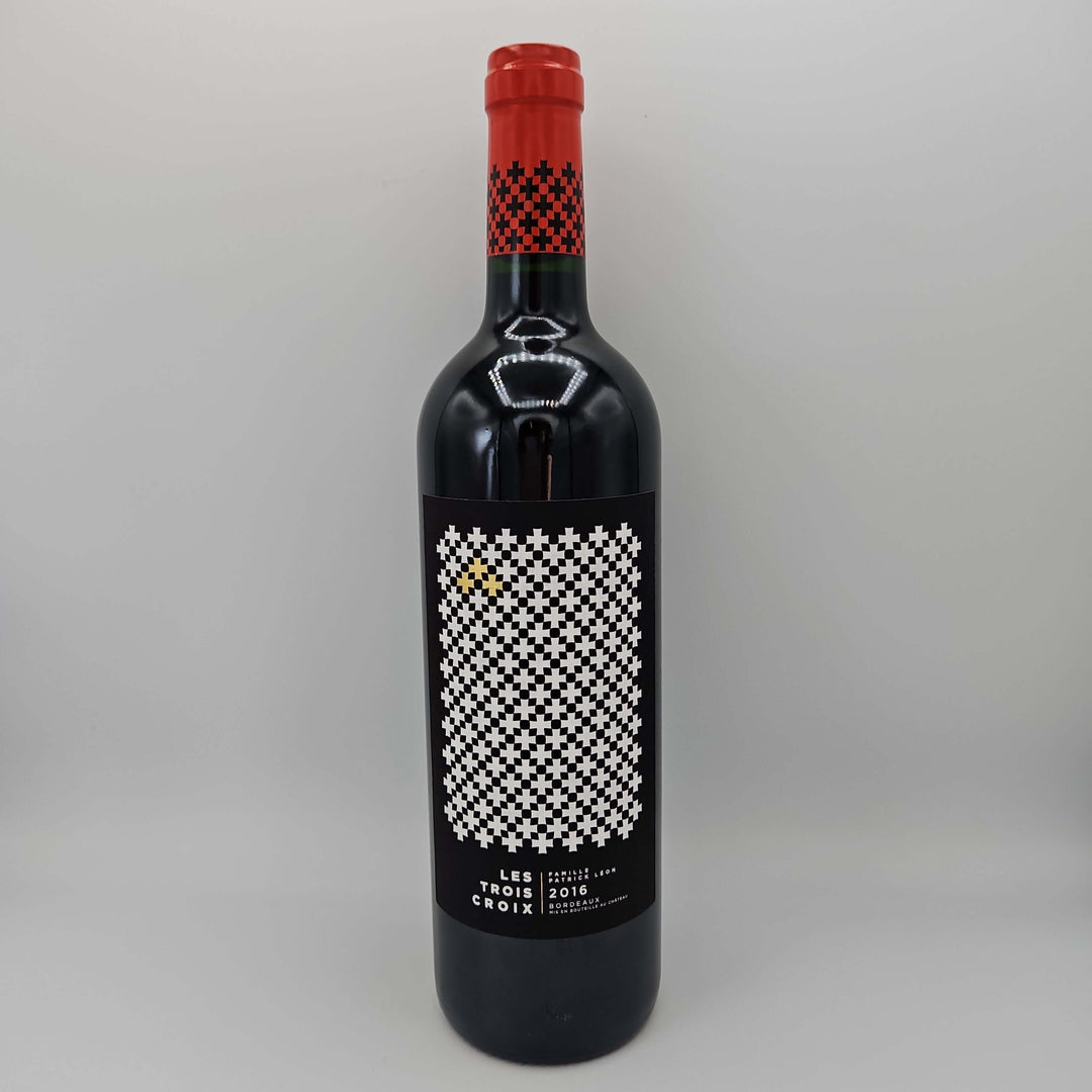 2016 CHATEAU LES TROIS CROIX, FRONSAC RED BORDEAUX FRANCE-Happy Wine Calle Ocho