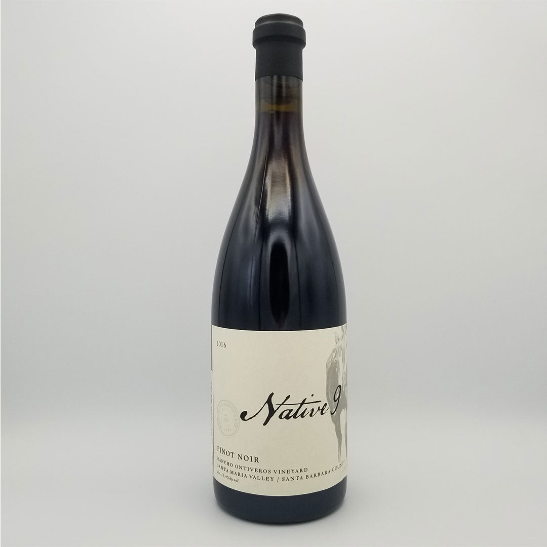2016 NATIVE 9 RANCHO ONTIVEROS PINOT NOIR SANTA MARIA VALLEY CALIFORNIA-Happy Wine Calle Ocho
