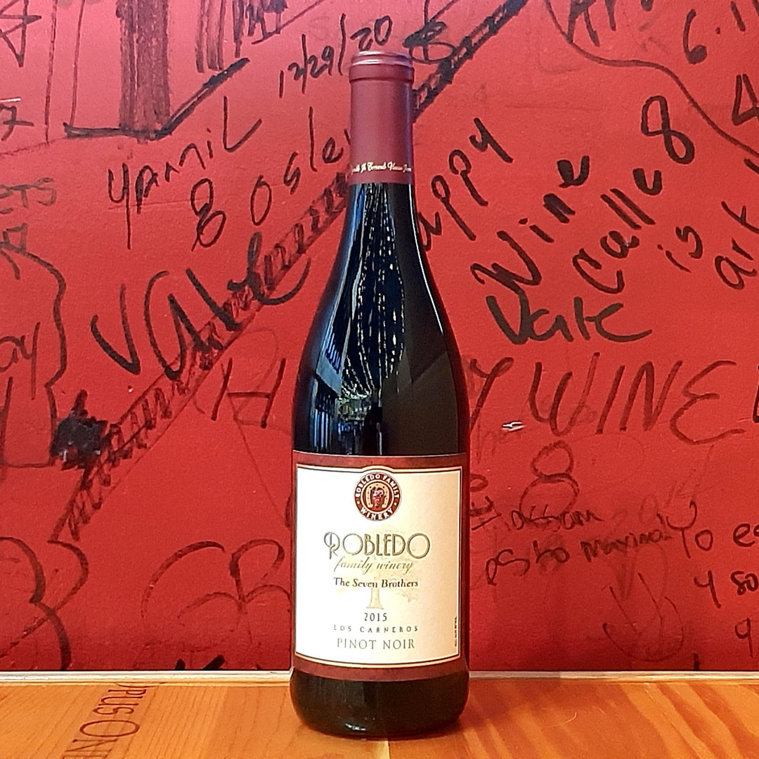 2016 ROBLEDO, PINOT NOIR, THE SEVEN BROTHERS, CARNEROS, CALIFORNIA-Happy Wine Calle Ocho