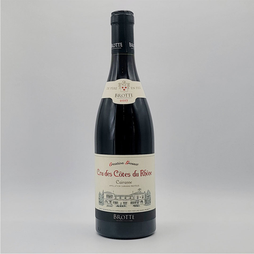 2017 BROTTE CRU DES COTES DU RHONE CAIRANNE, RHONE FRANCE-Happy Wine Calle Ocho