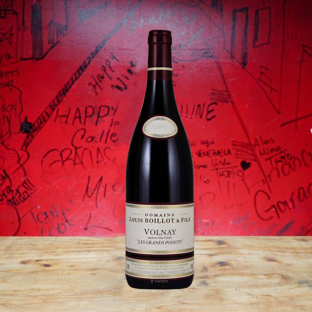 2017 DOMAINE LOUIS BOILLOT & FILS VOLNAY LES GRANDS POISOTS, RED BURGUNDY FRANCE-Happy Wine Calle Ocho