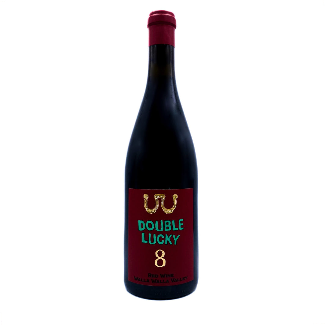 2018 DOUBLE LUCKY 8 RED BLEND, WALLA WALLA VALLEY OREGON-Happy Wine Calle Ocho