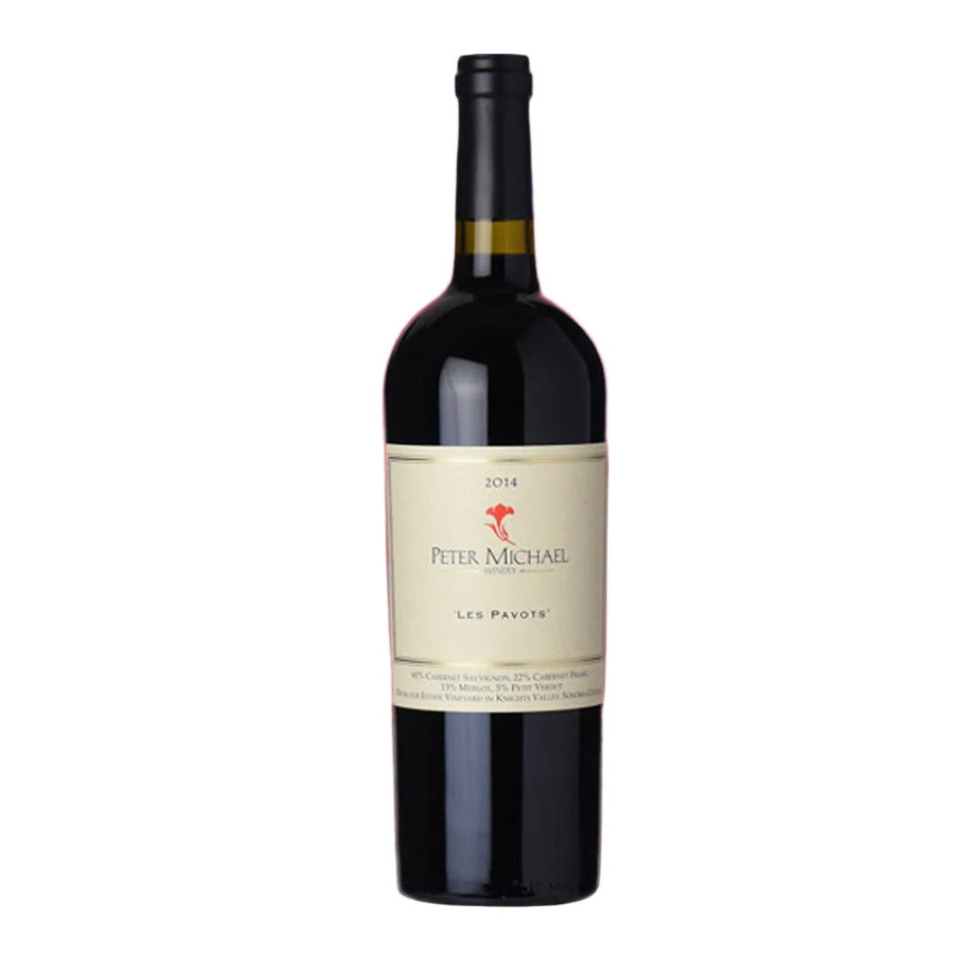 2018 PETER MICHAEL LES PAVOTS ESTATE RED, KNIGHTS VALLEY CALIFORNIA-Happy Wine Calle Ocho