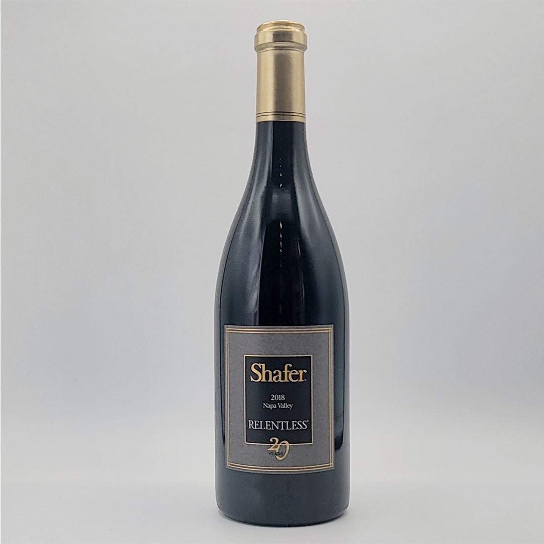 2018 SHAFER RELENTLESS RED BLEND SYRAH AND PETIT SYRAH, NAPA VALLEY CALIFORNIA-Happy Wine Calle Ocho