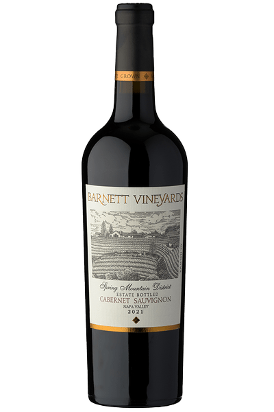 2021 BARNETT VINEYARDS SPRING MOUNTAIN CABERNET SAUVIGNON NAPA VALLEY CALIFORNIA
