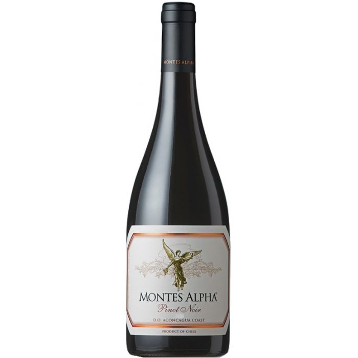 2021 MONTES ALPHA PINOT NOIR, D.O ACONCAGUA COAST CHILE-Happy Wine Calle Ocho
