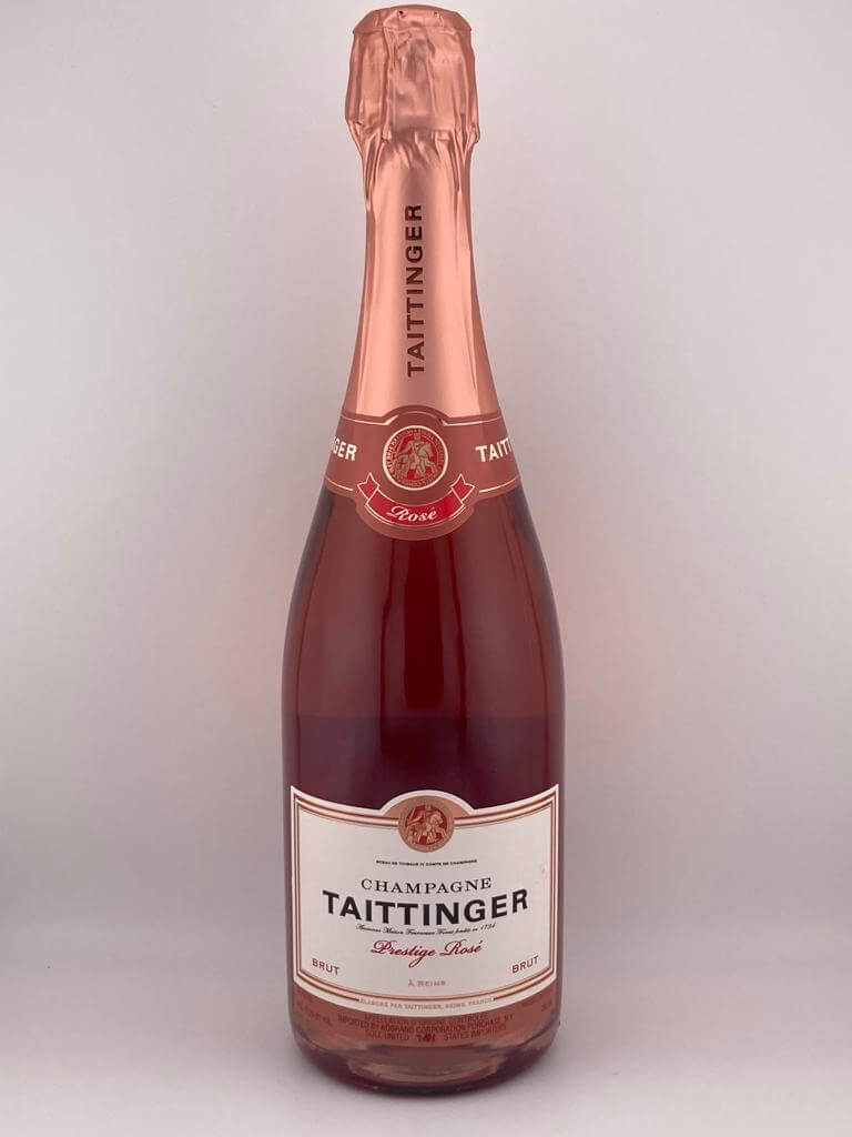 TAITTINGER BRUT ROSE PRESTIGE, CHAMPAGNE FRANCE-Happy Wine Calle Ocho