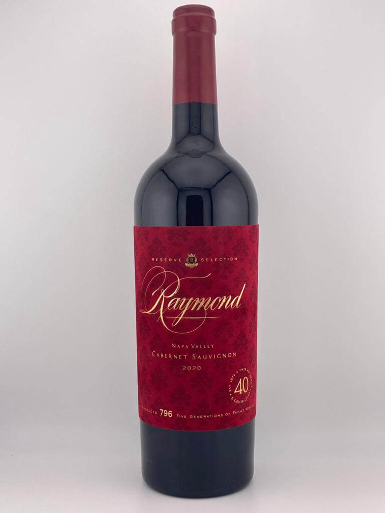 2020 RAYMOND VINEYARD RESERVE SELECTION CABERNET SAUVIGNON, NAPA VALLEY CALIFORNIA-Happy Wine Calle Ocho