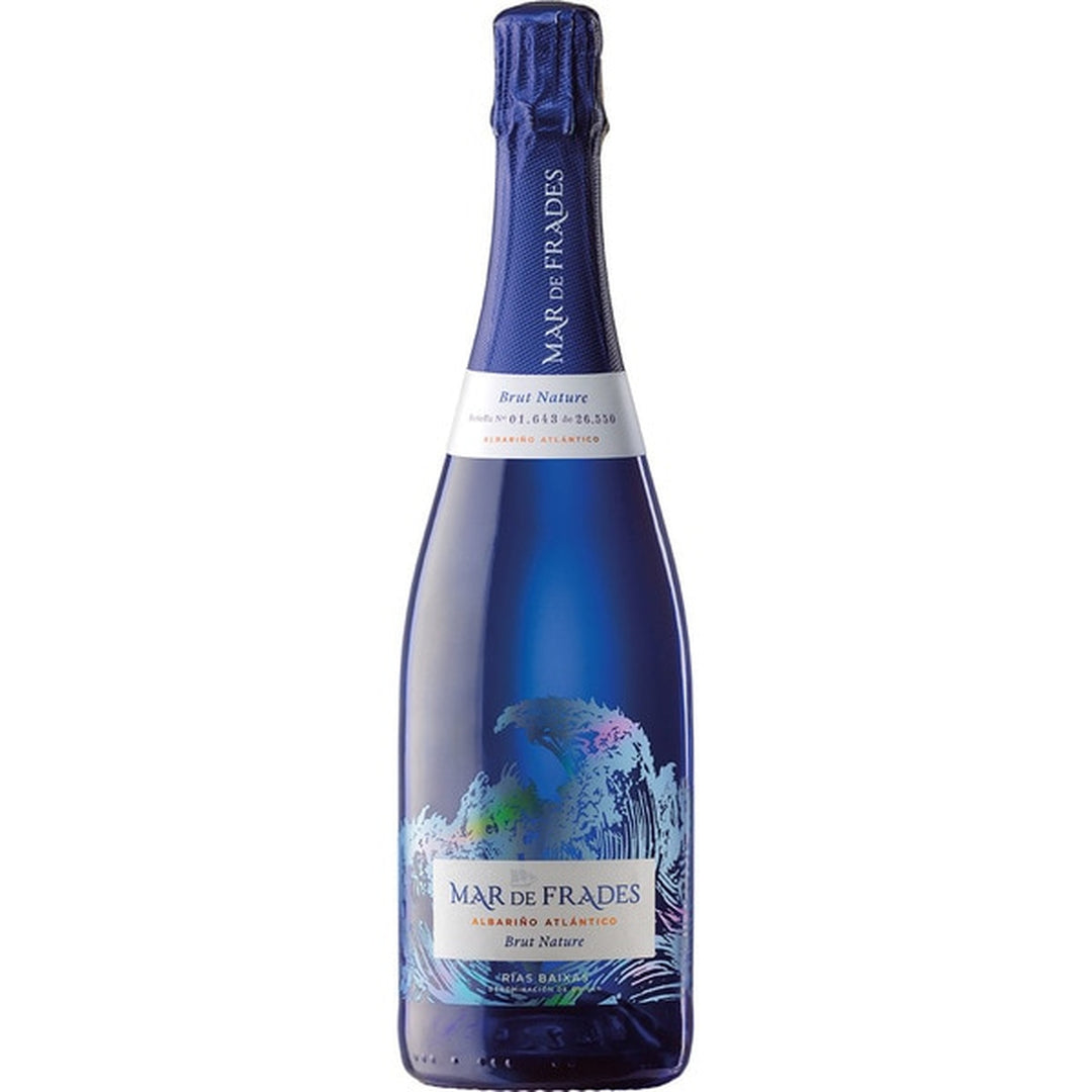 MAR DE FRADES BRUT NATURE ALBARINO RIAS BAIXAS GALICIA SPAIN-Happy Wine Calle Ocho