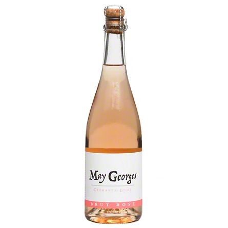 MAY GEORGES BRUT ROSE CREMANT DE LOIRE, FRANCE-Happy Wine Calle Ocho