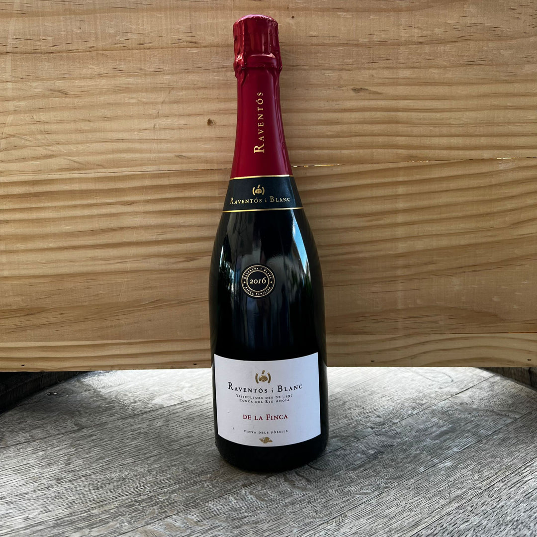 2016 RAVENTOS I BLAC DE LA FINCA BRUT NATURE ESPUMOSO CONCA DEL RIU DE ARNOIA, CATALONIA SPAIN-Happy Wine Calle Ocho