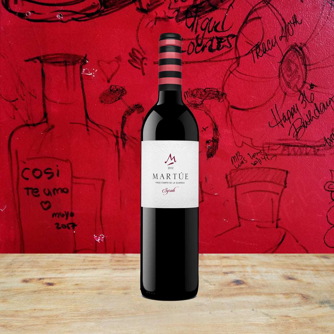 2012  FAMILIA MARTUE SYRAH PAGO DE LA GUARDIA, TOLEDO SPAIN-Happy Wine Calle Ocho