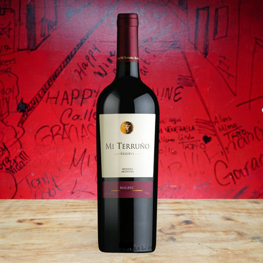 2017 MI TERRUNO RESERVA MALBEC, MENDOZA ARGENTINA-Happy Wine Calle Ocho
