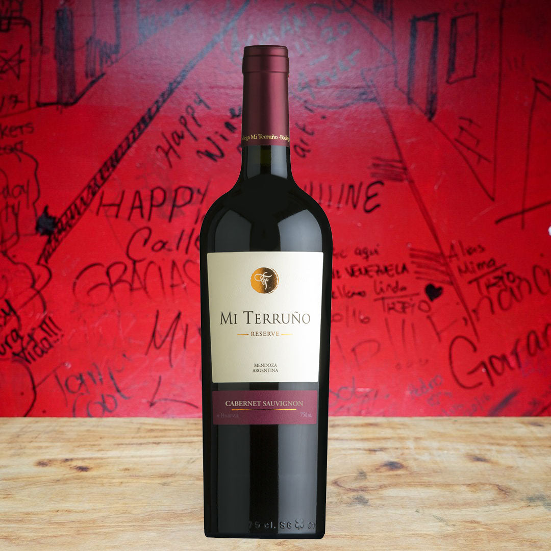2017 MI TERRUNO RESERVA CABERNET SAUVIGNON, MENDOZA ARGENTINA-Happy Wine Calle Ocho