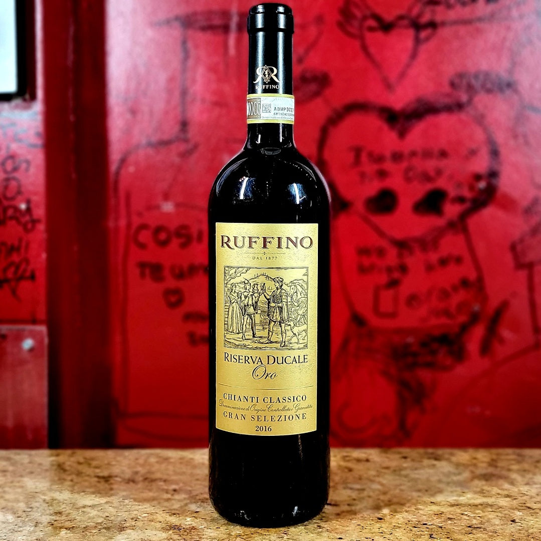 2016 RUFFINO RISERVA DUCALE ORO CHIANTI CLASSSICO GRAN SELEZIONE, TUSCANY ITALY-Happy Wine Calle Ocho