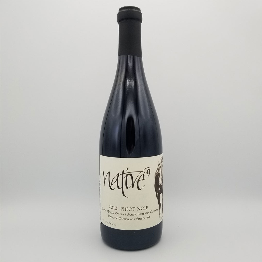 2012 NATIVE 9 RANCHO ONTIVEROS PINOT NOIR SANTA MARIA VALLEY CALIFORNIA-Happy Wine Calle Ocho