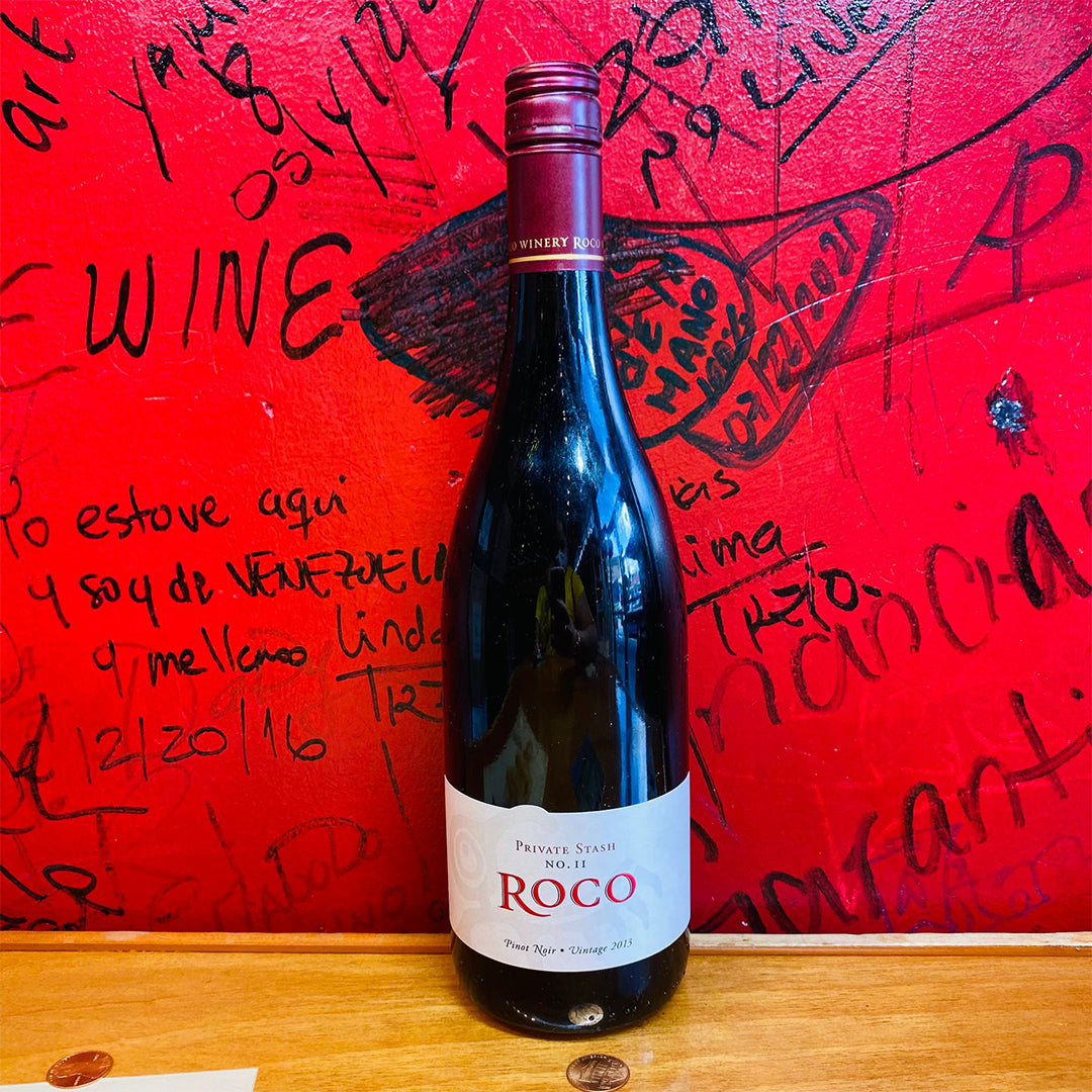 2013 ROCO, PINOT NOIR, PRIVATE STASH, CHEHALEM MOUNTAINS, OREGON-Happy Wine Calle Ocho
