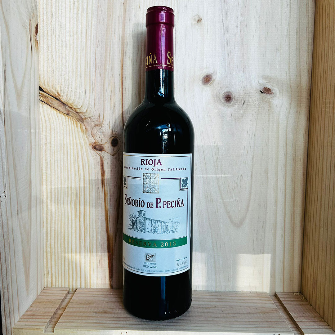 2013 SENORIO DE P. PECINA RESERVA, RIOJA SPAIN-Happy Wine Calle Ocho
