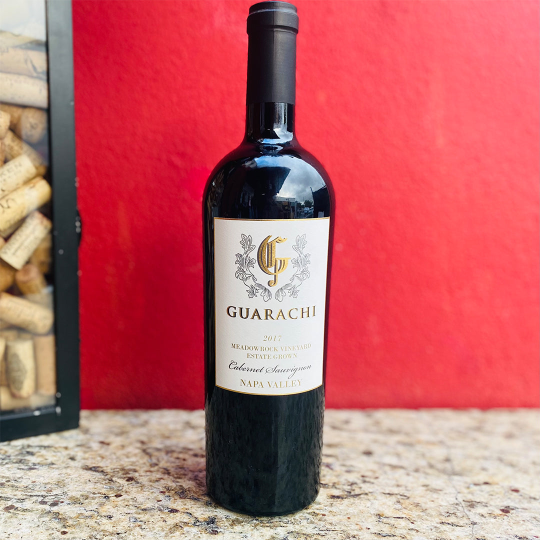 2017 GUARACHI CABERNET SAUVIGNON MEADOWROCK ESTATE VINEYARD, ATLAS PEAK NAPA VALLEY CALIFORNIA-Happy Wine Calle Ocho