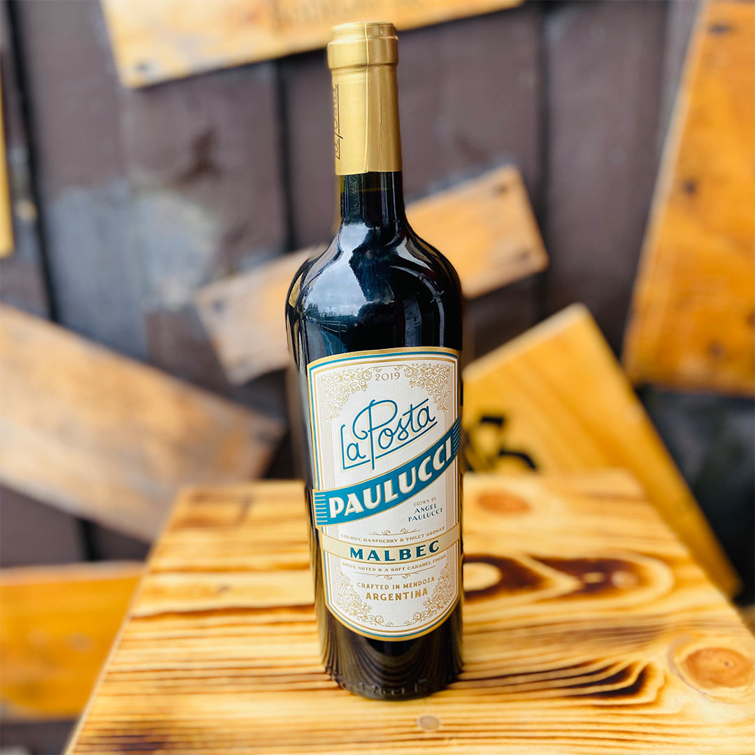 2019 LA POSTA ANGEL PAULUCCI MALBEC, THE VINEYARDS OF UGARTECHE MENDOZA ARGENTINA-Happy Wine Calle Ocho