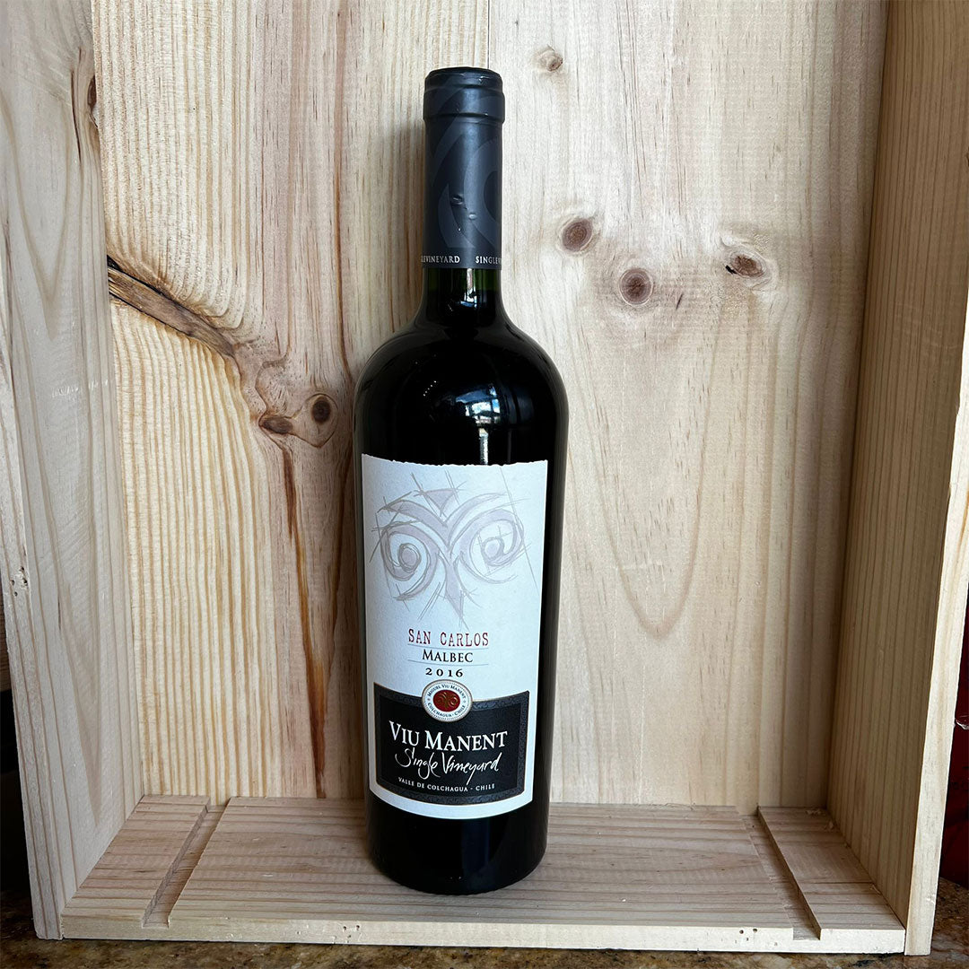 2016 VIU MANENT SAN CARLOS SINGLE VINEYARD, VALLE DE COLCHAGUA CHILE-Happy Wine Calle Ocho