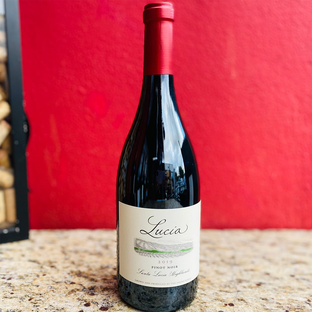 2019 LUCIA PINOT NOIR BY PISONE FAMILY, SANTA LUCIA HIGHLANDS CALIFORNIA-Happy Wine Calle Ocho