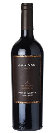 2017 AQUINAS CABERNET SAUVIGNON, NORTH COAST CALIFORNIA-Happy Wine Calle Ocho