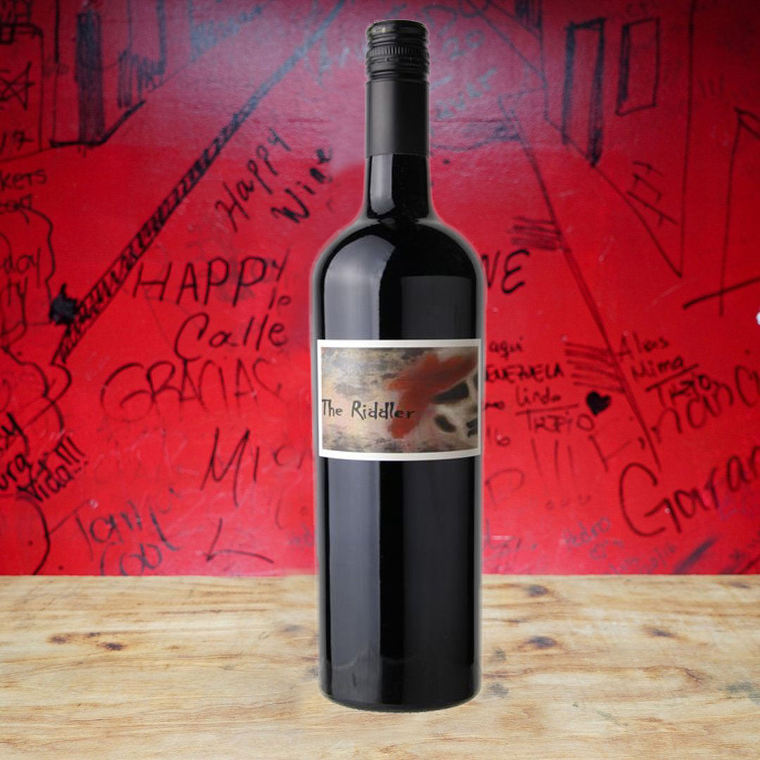THE RIDDLER LOT NINE, NAPA COUNTY RED WINE CALIFORNIA-Happy Wine Calle Ocho