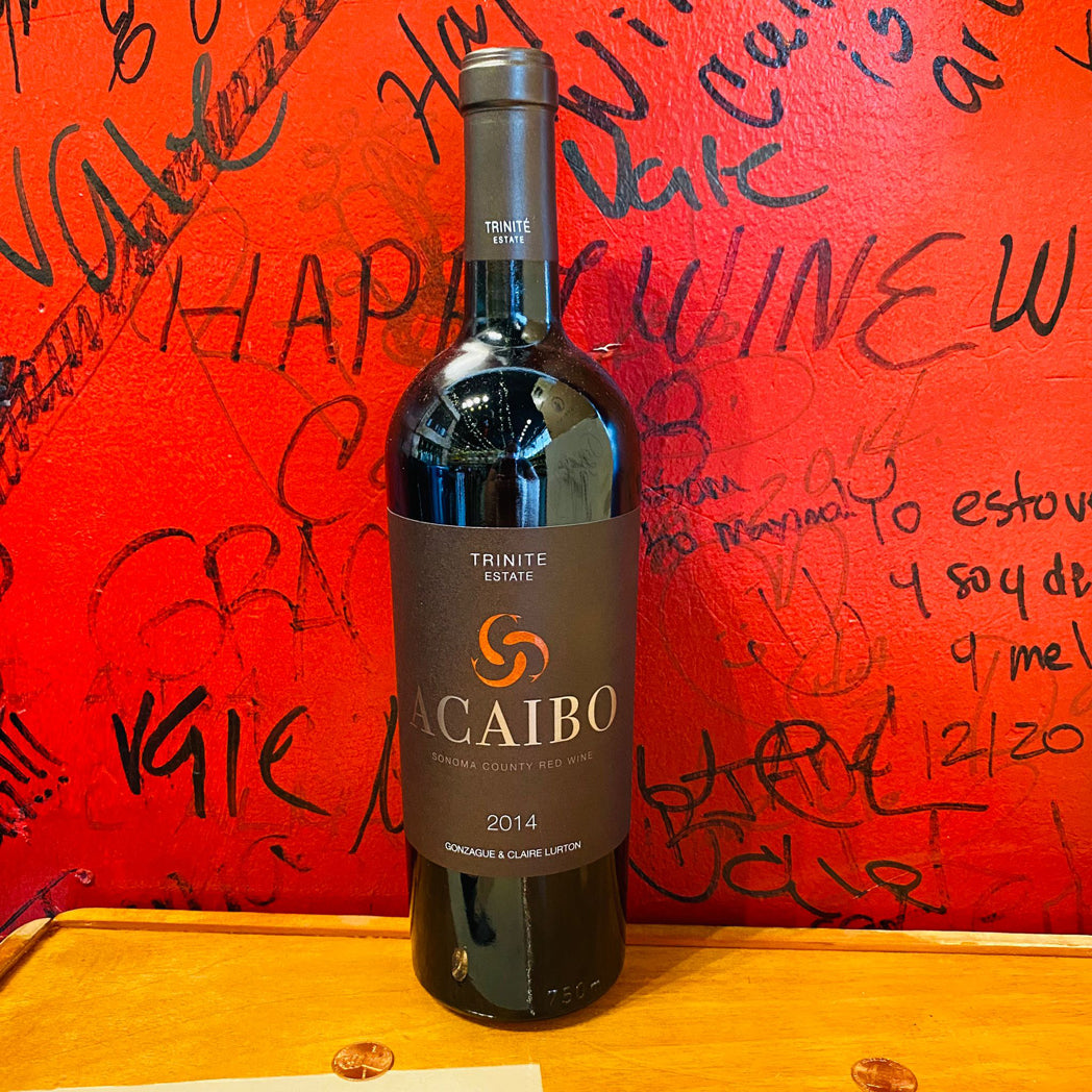 2014 ACAIBO, TRINITE ESTATE, RED BLEND, SONOMA COUNTY, CALIFORNIA-Happy Wine Calle Ocho