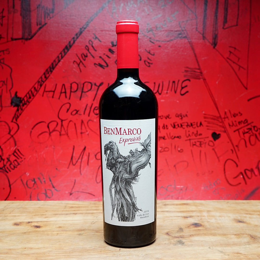 2017 DOMINIO DE LA PLATA BENMARCO EXPRESIVO, GUALTALLARY MENDOZA ARGENTINA-Happy Wine Calle Ocho