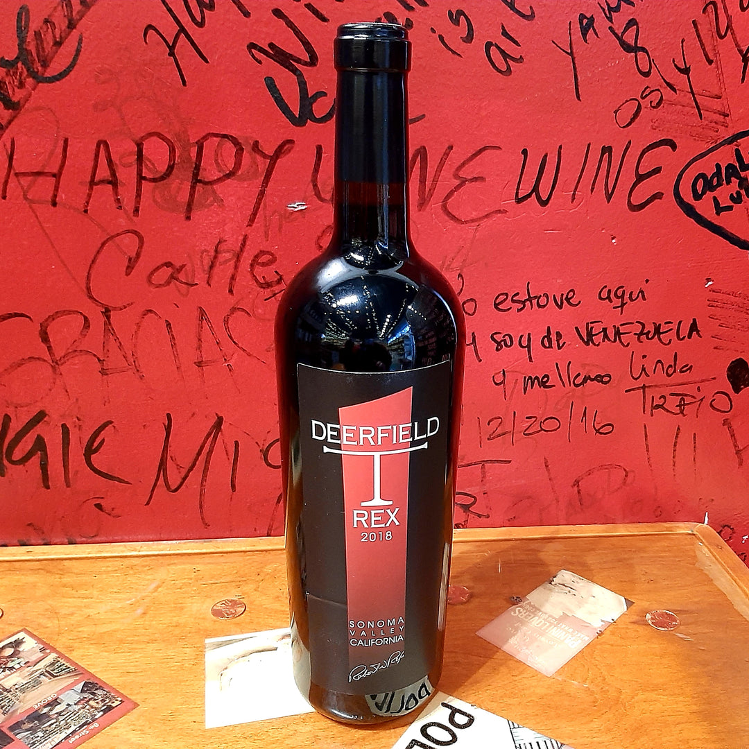 T-REX DEERFIELD RANCH WINERY, SONOMA VALLEY CALIFORNIA-Happy Wine Calle Ocho