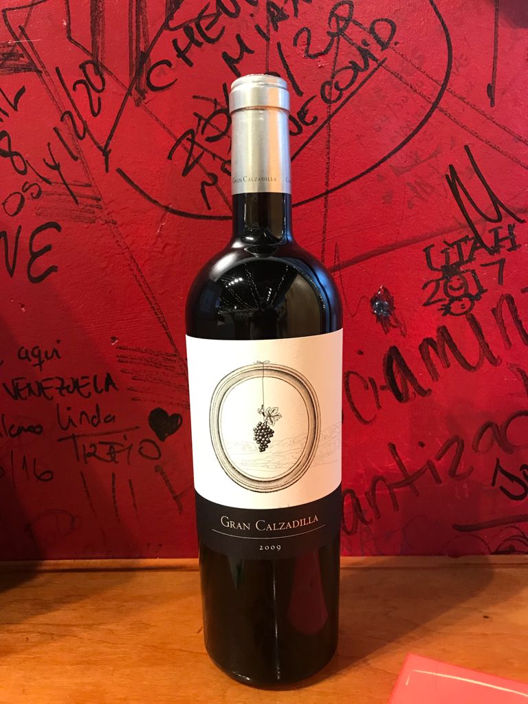 2009 BODEGAS URIBES MADERO, "GRAN CALZADILLA", VINO DE PAGO, SPAIN-Happy Wine Calle Ocho