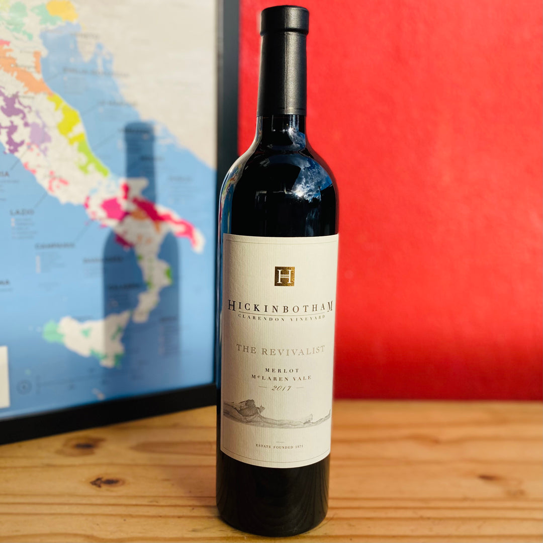 2017 HICKINBOTHAM THE REVIVALIST  MERLOT, MCLAREN VALLEY AUSTRALIA-Happy Wine Calle Ocho