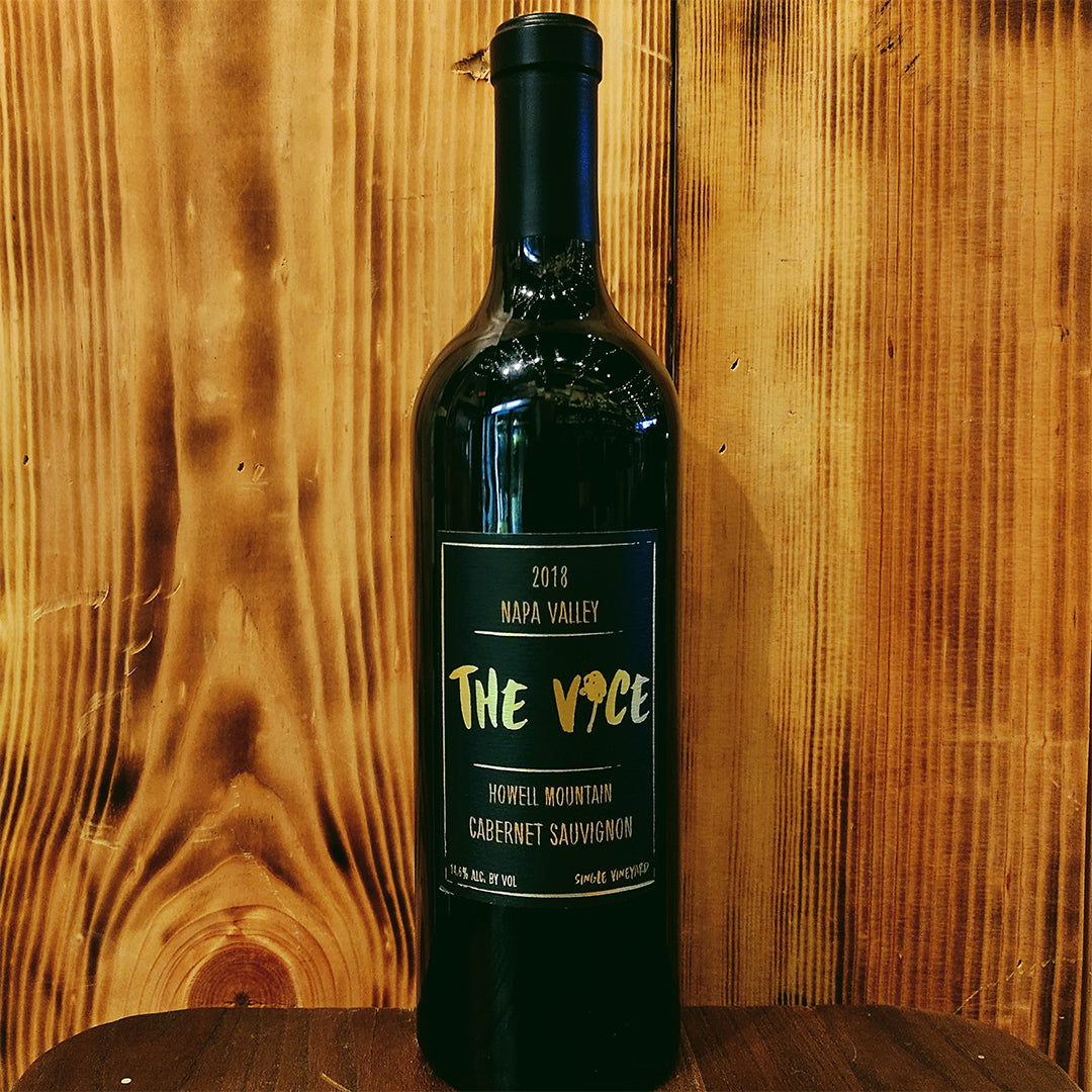2018 THE VICE SINGLE VINEYARD HOWELL MOUNTAIN CABERNET SAUVIGNON, NAPA VALLEY-Happy Wine Calle Ocho