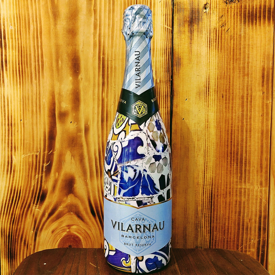 VILARNAU CAVA BRUT RESERVA SPARKLING WINE, CATALONIA SPAIN-Happy Wine Calle Ocho