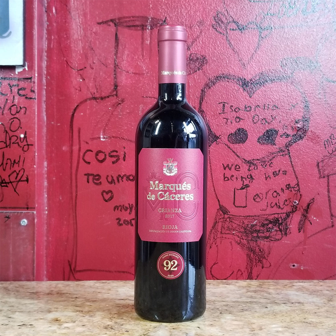 2017 MARQUES DE CACERES CRIANZA, RIOJA SPAIN-Happy Wine Calle Ocho