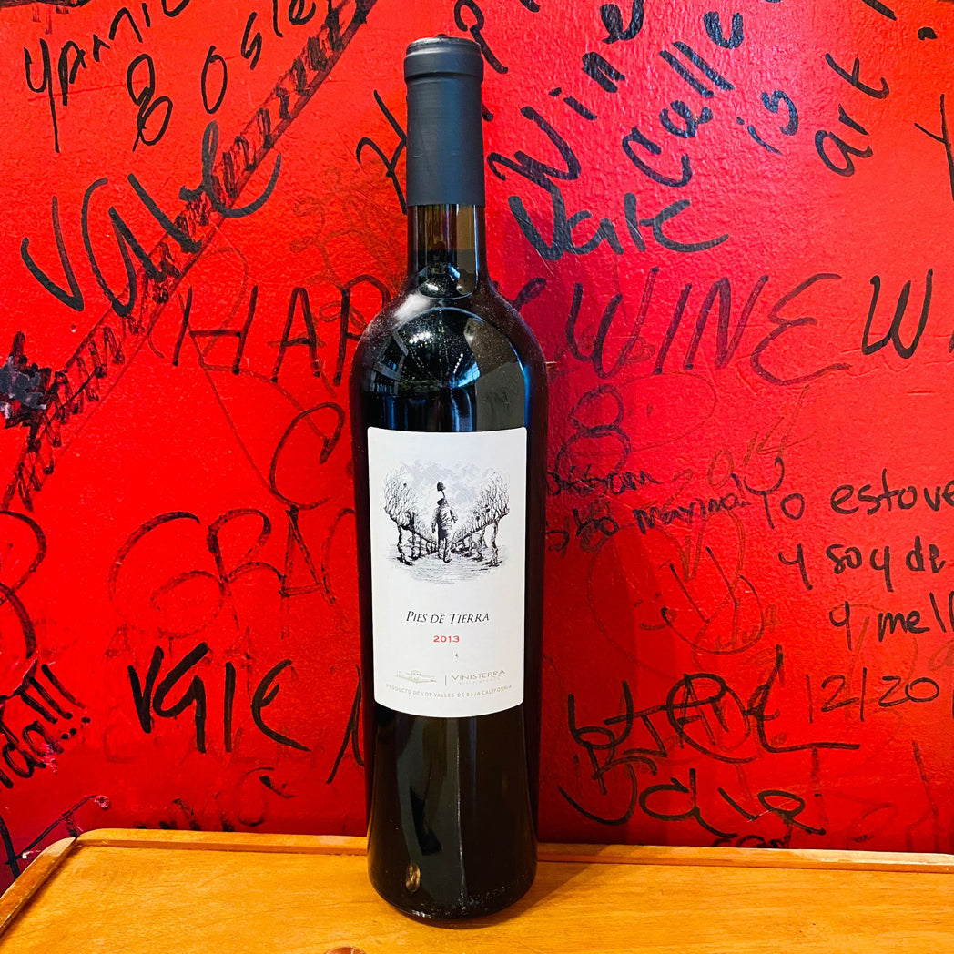 2013 PIES DE TIERRA, RED BLEND,  VINISTERRA, VALLE DE GUADALUPE,  BAJA CALIFORNIA, MEXICO-Happy Wine Calle Ocho