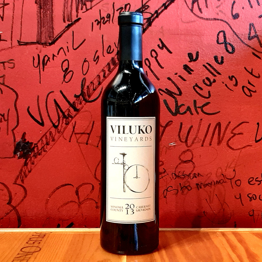 2013 VILUKO CABERNET, SONOMA CALIFORNIA-Happy Wine Calle Ocho