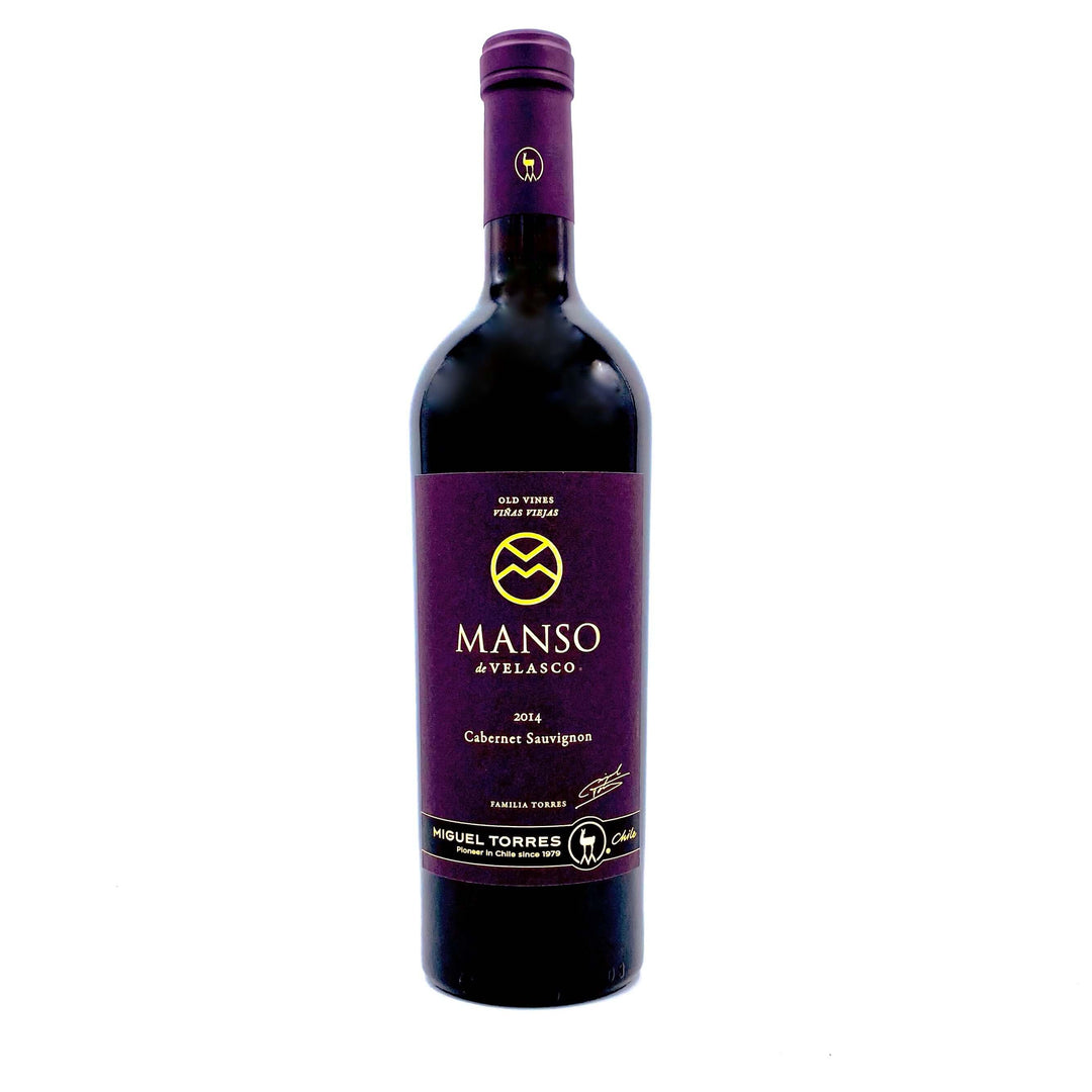 2014 MIGUEL TORRES MANZO DE VELASCO OLD VINES  CABERNET SAUVIGNON, CURICO VALLEY CHILE-Happy Wine Calle Ocho