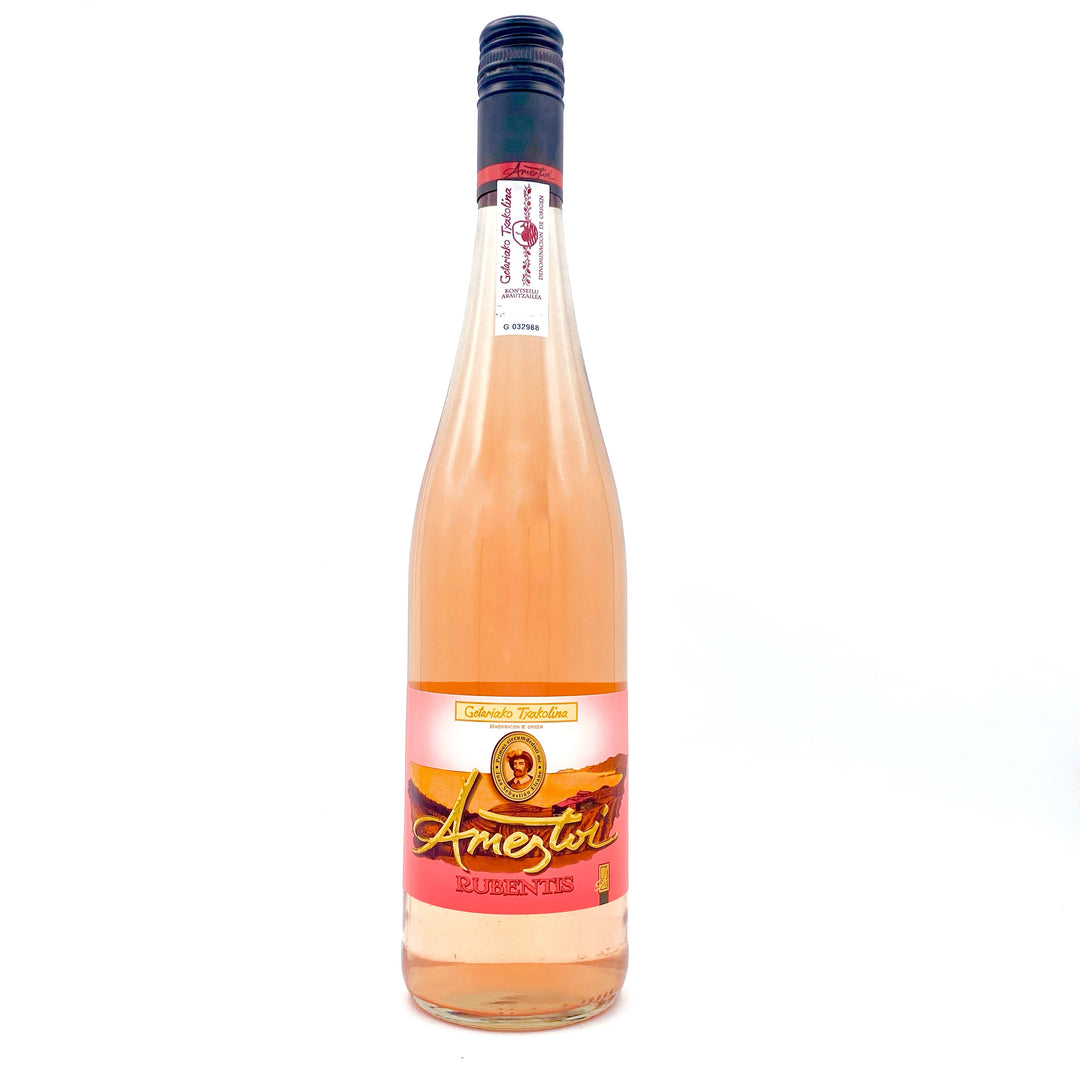 2022 AMEZTOI RUBENTIS ROSADO, GETARIAKO TXACOLINA BASQUE REGION SPAIN-Happy Wine Calle Ocho
