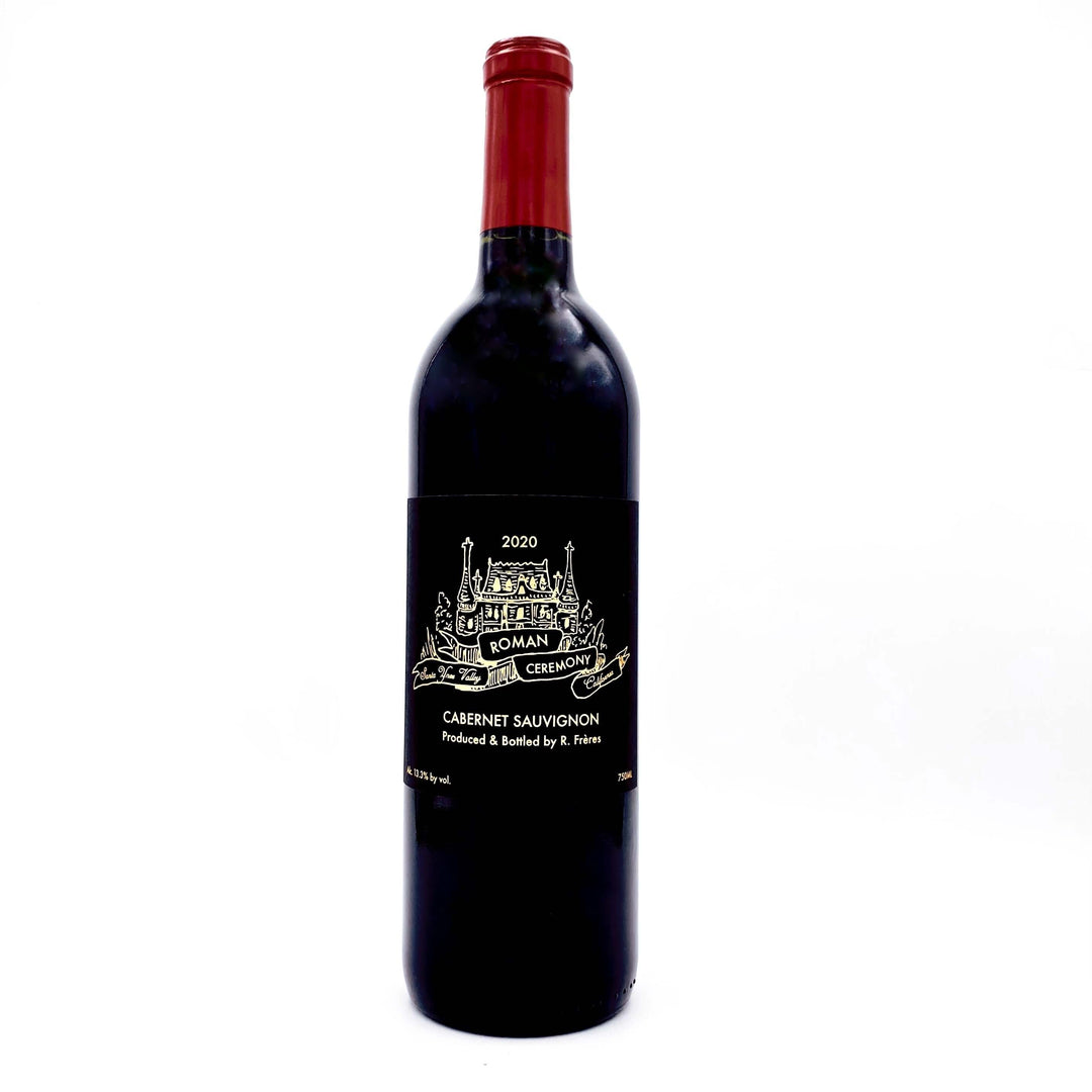 2020 ROMAN CEREMONY CABERNET SAUVIGNON BY RAILSBACK FRERES, SANTA YNEZ VALLEY CALIFORNIA-Happy Wine Calle Ocho