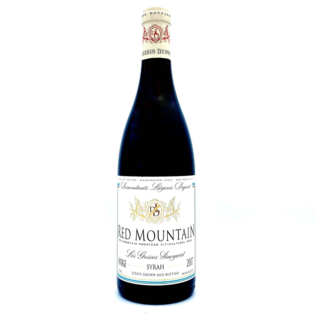 2017 HEDGES DESCENDANTS LIEGEOIS DUPONT SYRAH LES GOSSES VINEYARD, RED MOUNTAIN WASHINGTON ESTATE-Happy Wine Calle Ocho