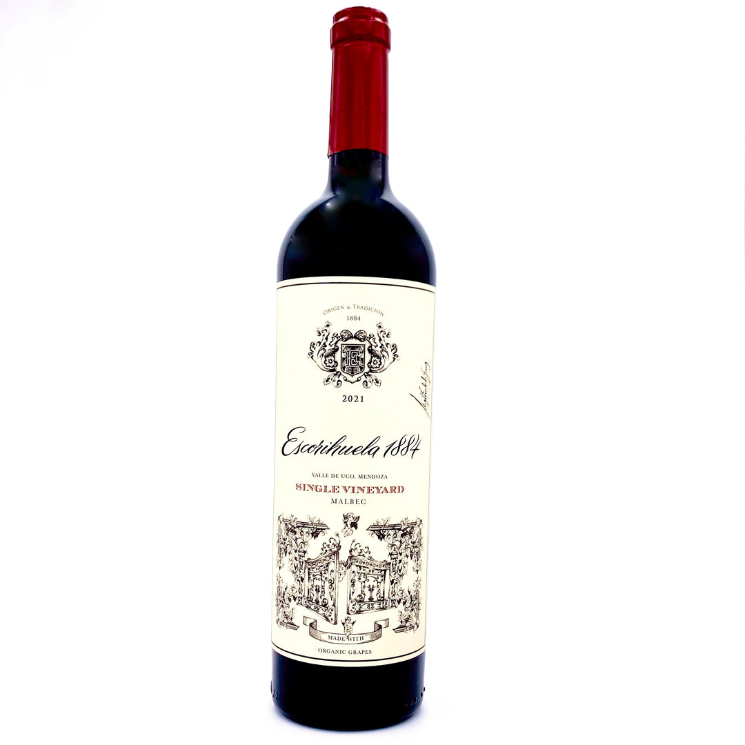 2021 BODEGAS  ESCORIHUELA MALBEC ORGANIC SINGLE VINEYARD, MENDOZA, ARGENTINA-Happy Wine Calle Ocho