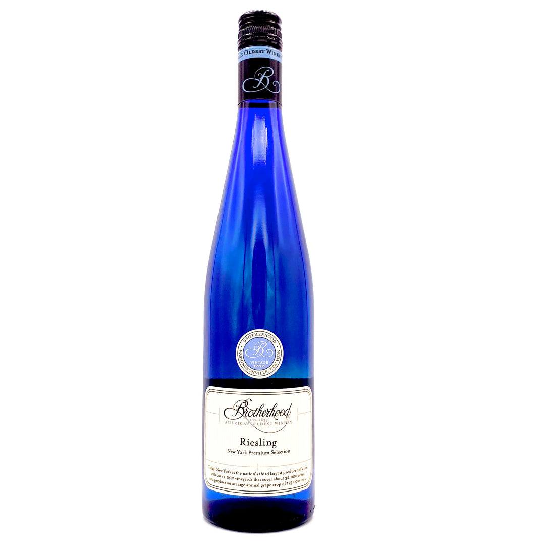 2020 BROTHERHOOD WINERY RIESLING, WASHINGTONVILLE NEW YORK ESTATE XXXX-Happy Wine Calle Ocho