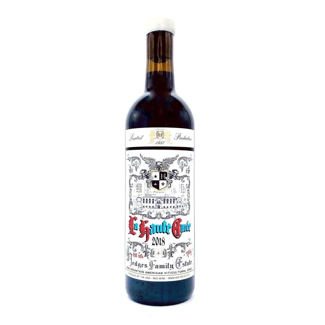 2018 HEDGES FAMILY ESTATE LA HAUT CUVEE, RED MOUNTAIN AVA WASHINGTON ESTATE-Happy Wine Calle Ocho