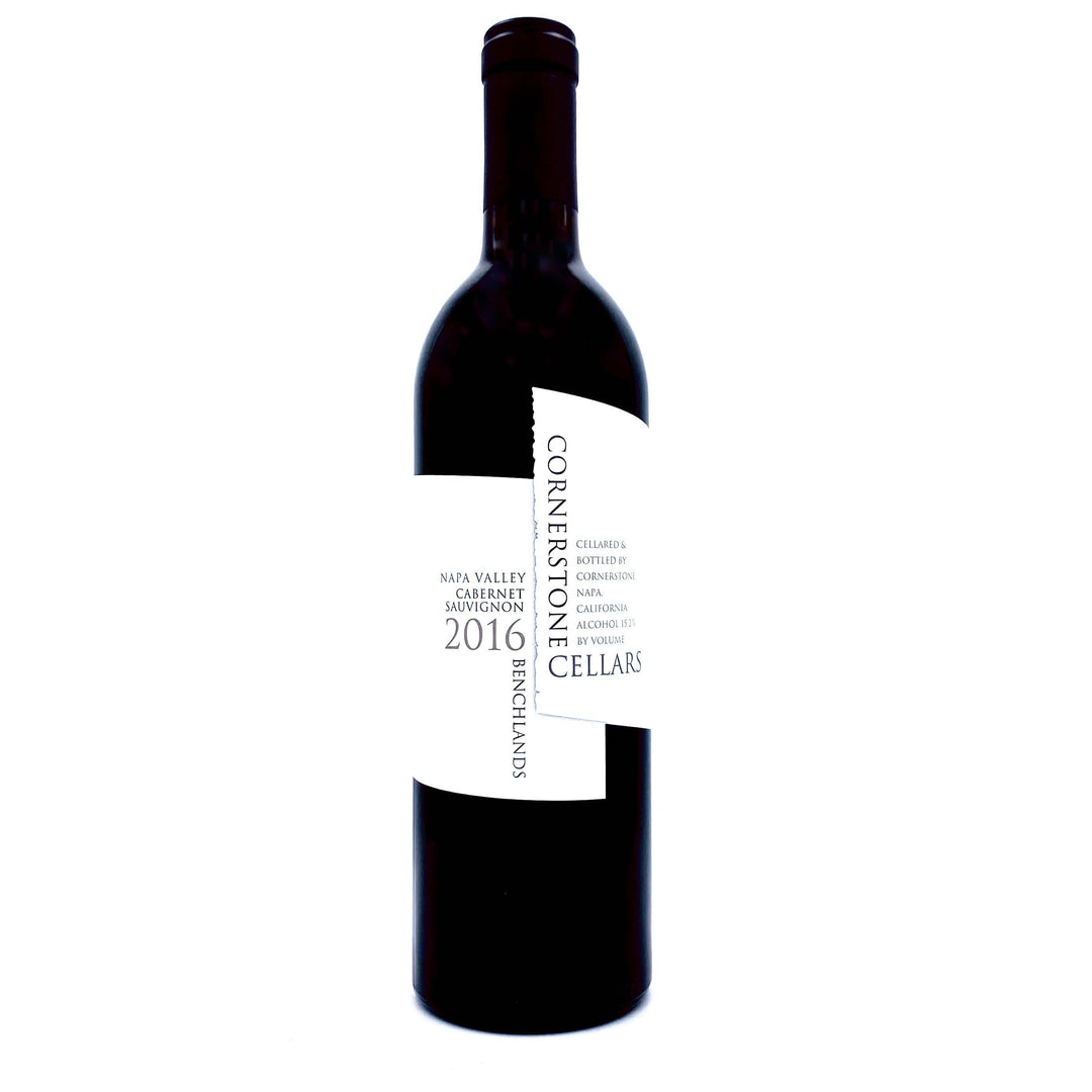 2016 CORNERSTONE CELLARS BENCHLANDS CABERNET SAUVIGNON, NAPA VALLEY CALIFORNIA-Happy Wine Calle Ocho