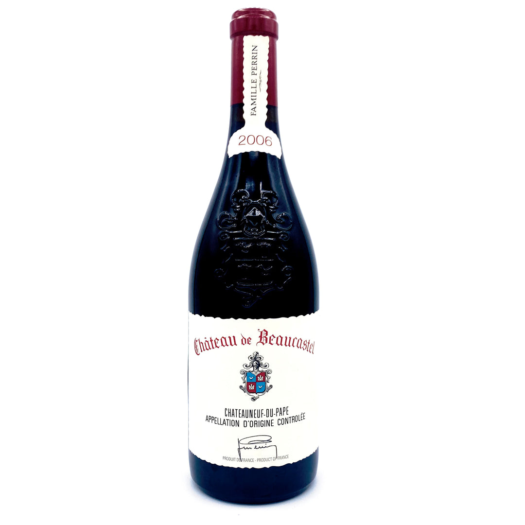 2006 CHATEAU DE BEAUCASTEL CHATEAUNEUF-DU-PAPE, RHONE FRANCE-Happy Wine Calle Ocho