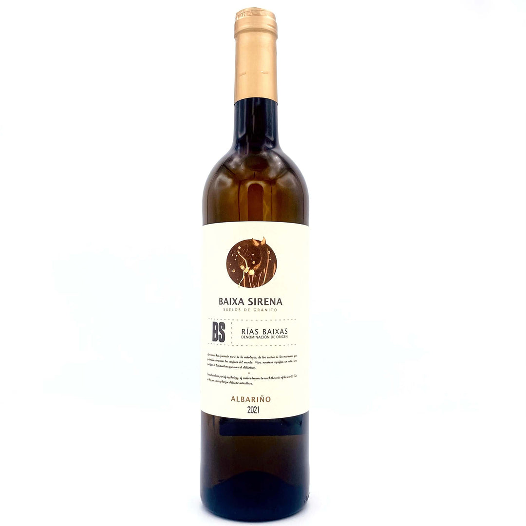 2023 BAIXA SIRENA ALBARINO, RIAS BAIXAS GALICIA SPAIN-Happy Wine Calle Ocho